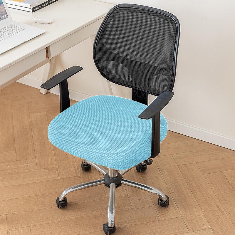 Kontorsstolsöverdrag för hushålls-universellt stolsöverdrag för dator-svängstolsöverdrag förtjockat pallöverdrag för sittdynsöverdrag