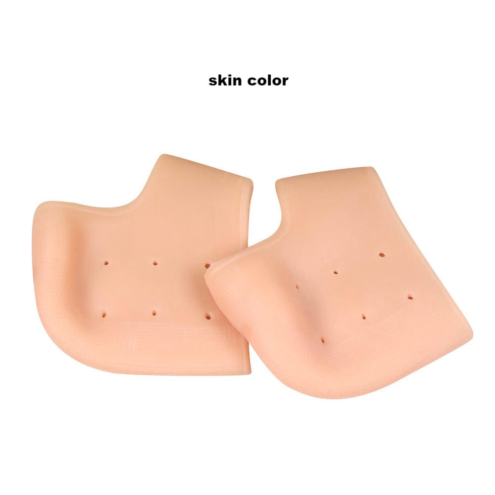 NEW Silicone Heel Protector Protective Sleeve Heel Spur Pads for Relief Plantar Fasciitis Heel Pain Reduce Pressure on Heel 2Pcs