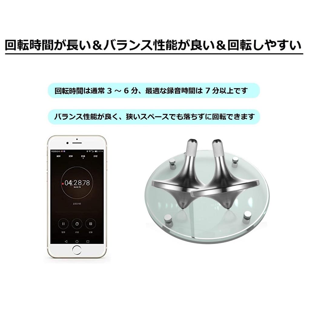 Loqatidis Precision Metal Spinning Smooth Perfect Relieves Stress and EDC Metal Decompression Desktop Gyroscope Toy Top, Long-Lasting Spin, Balance,