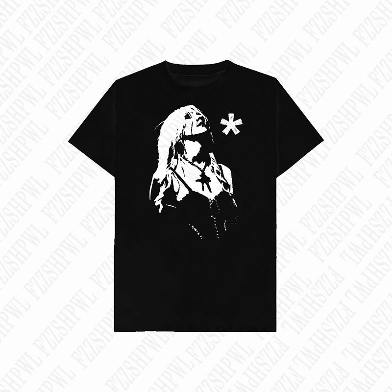 

Fashion Summer Men Clothes Y2K Cotton Tshirt Harajuku Character Graphic Print Hiphop Grunge Goth Punk Loose ONeck Short Sleeve S