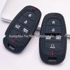 Soft Silicone Key Cover for Hyundai Sonata/Tucson/Grandeur 5-Button Models