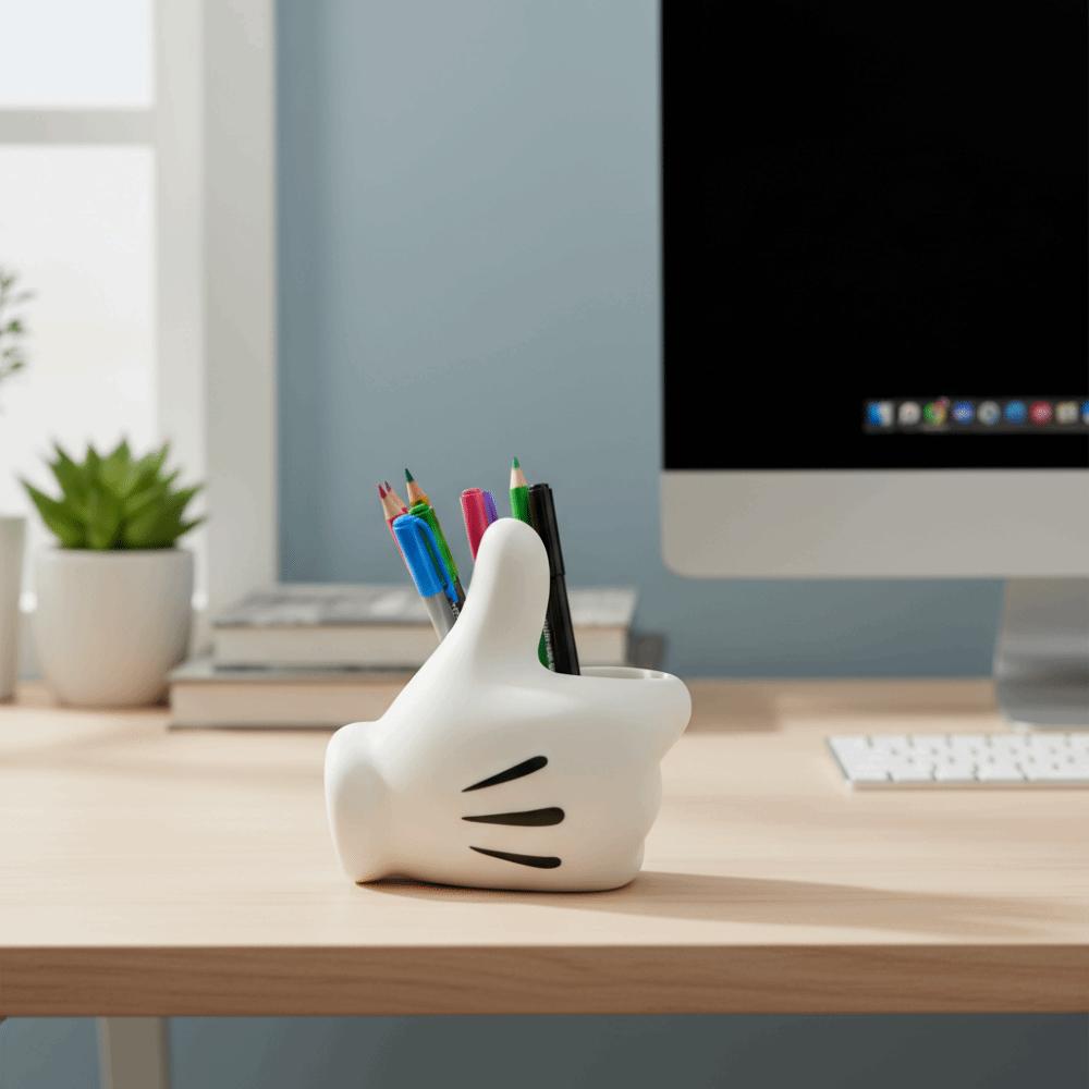 Trendy Style Pen Holder Creative Design Desktop Ornament Storage Ornament  Home Decoration