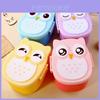 Adorable Owl Design Kids Bento Box With Premium Quality Materials And Utensils Included