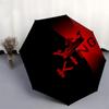 1pc Kingdom Emblem Umbrella with Plastic Handle,Suitable for All Seasons UmbrellaPT489