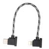 Right Angle Remote Controller Type C to for IOS Port Data Cable for DJI Mavic Air 2Mini 2