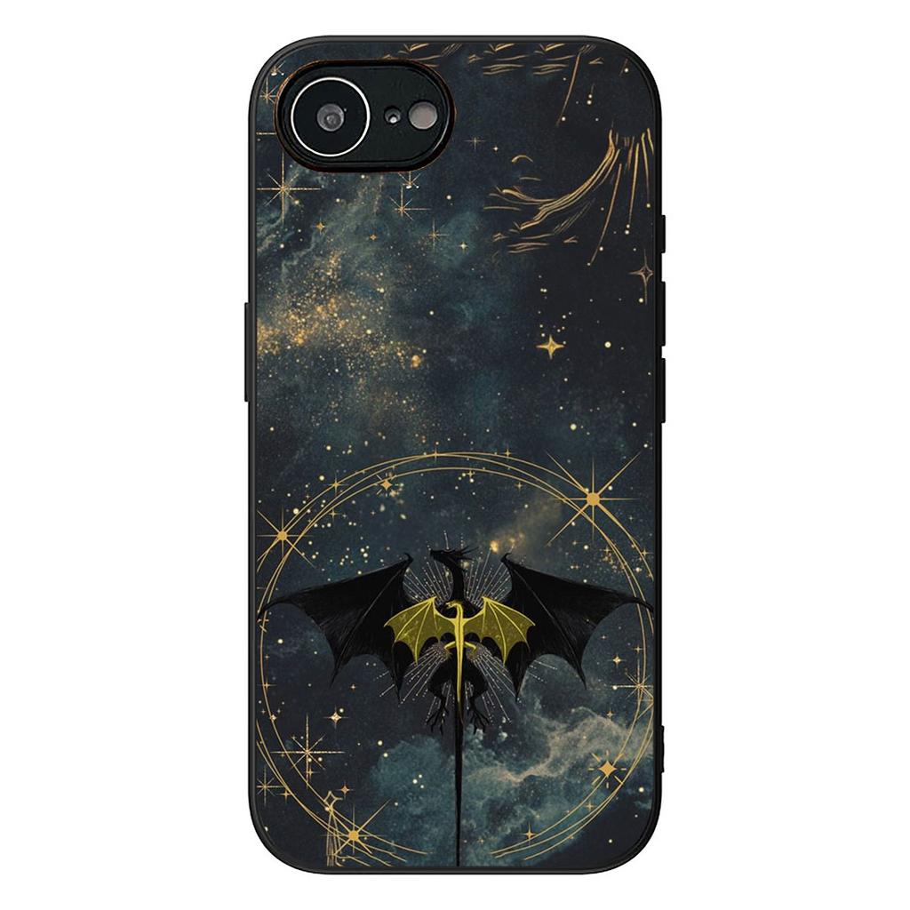 Book Dragon Fourth Wing Phone Case for Samsung Galaxy A06 A05 A14 A50 A51 A52 A12 A13 A23 A70 A07 A25 A26 A72 A56 Soft Cover