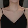Tassel Necklace for Women, Japanese and Korean Light Luxury Temperament, Simple and Cold Style, and Then Run Collarbone Chain