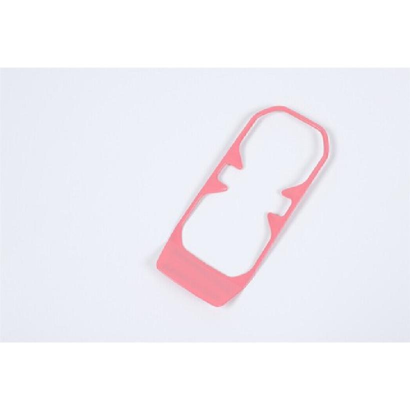 For Jeep Wrangler JL 2018-2024 Light Pink Center Console Water Cup Cover Trim