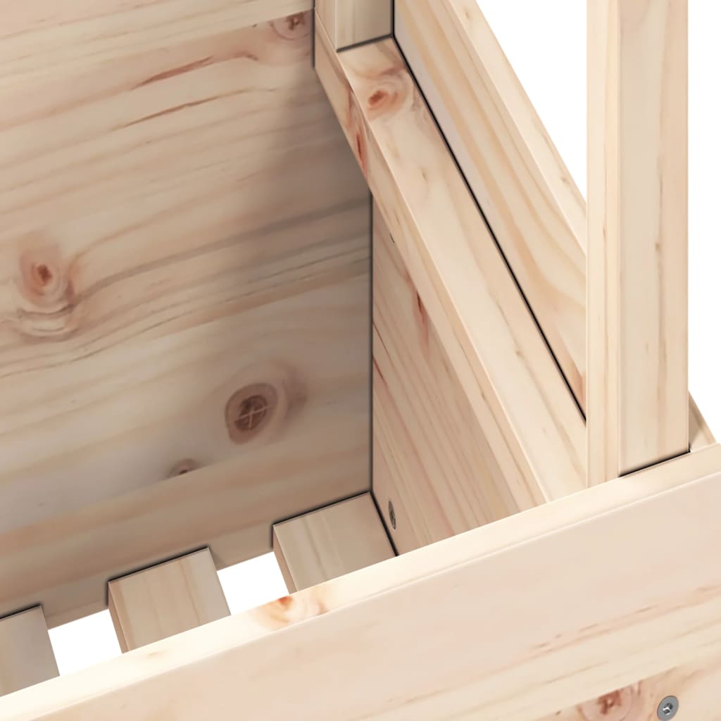 Garden Table 100x50x75 Cm Solid Pine Wood