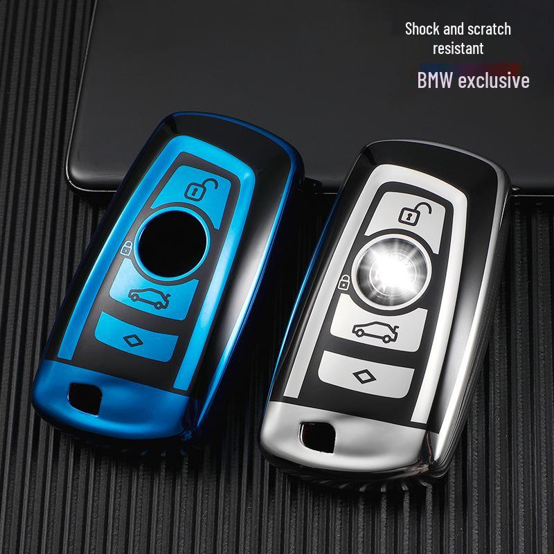 BMW Key Cover for 1, 3, 5 Series 320li - Women's Buckle, Men's x3x4 Car Remote Shell