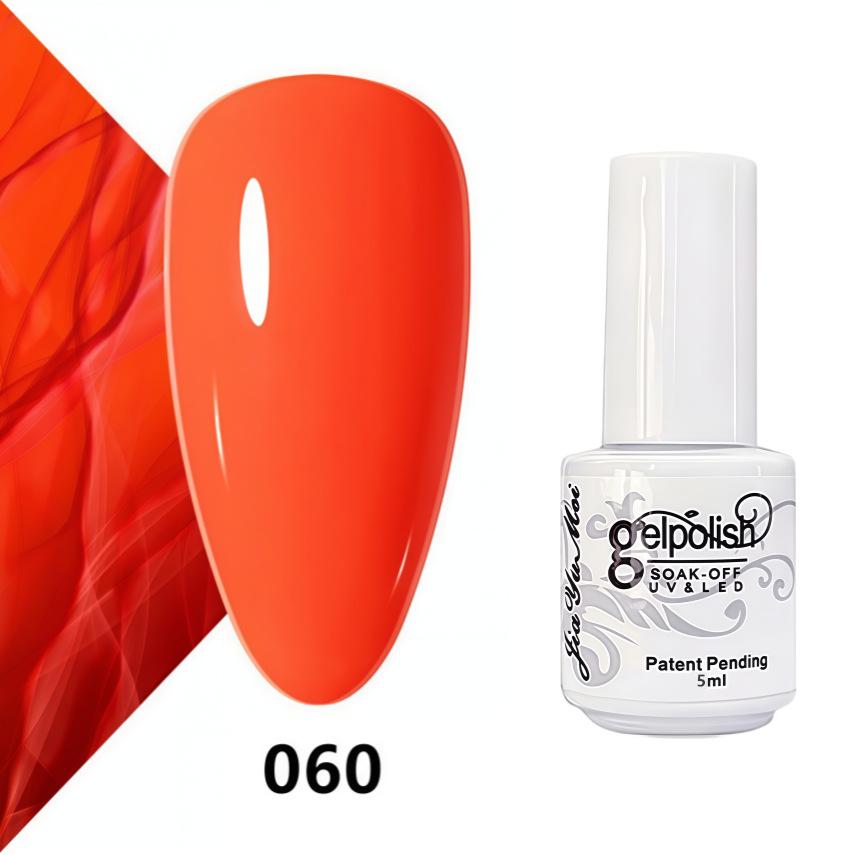 GELPOLISH Nail Art Set: Base, Top Coat, Transparent & White Gel Polishes