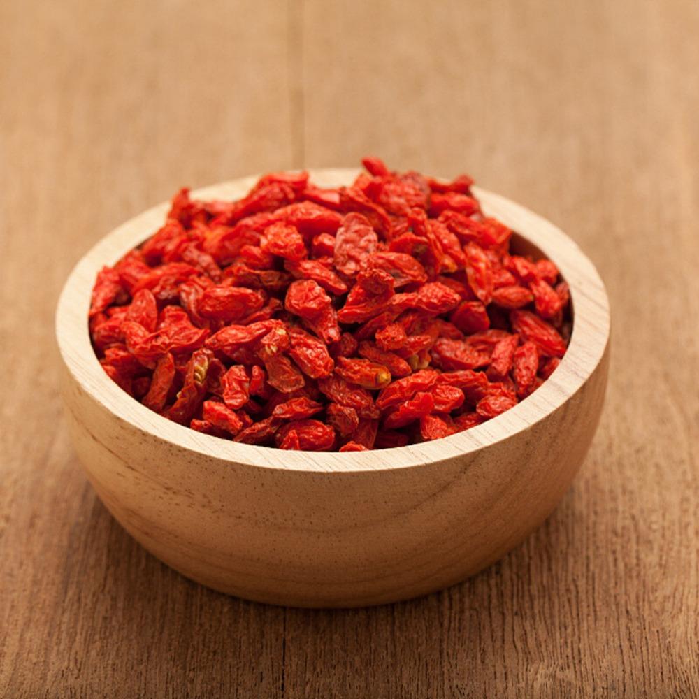 Herbal Goji Berry Tea 100g, Ningxia Energy Boost, Caffeine Free