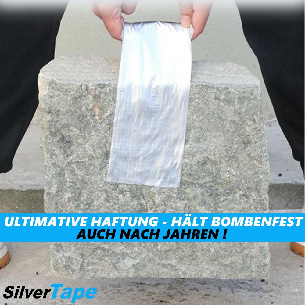 SilverTape Aluminium Tape Alu Adhesive Tape Insulation Heat Resistant Waterproof 5m