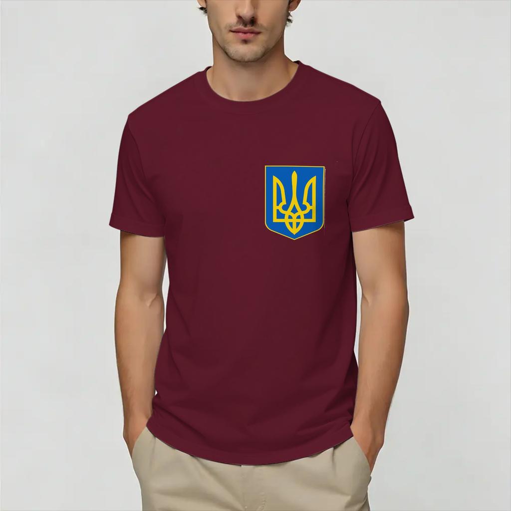 Ukraine Ukrainian Flag T Shirt Beach Trending T Shirts Couple Pure Cotton ONeck Plus Size 5XL Tees ShortSleeved Vintage Tops