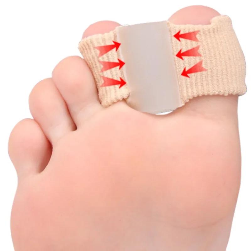 

1 шт. Силиконовый разделитель пальцев ног, сепаратор, корректор вальгусной деформации большого пальца стопы, инструмент для ухода за ногами L