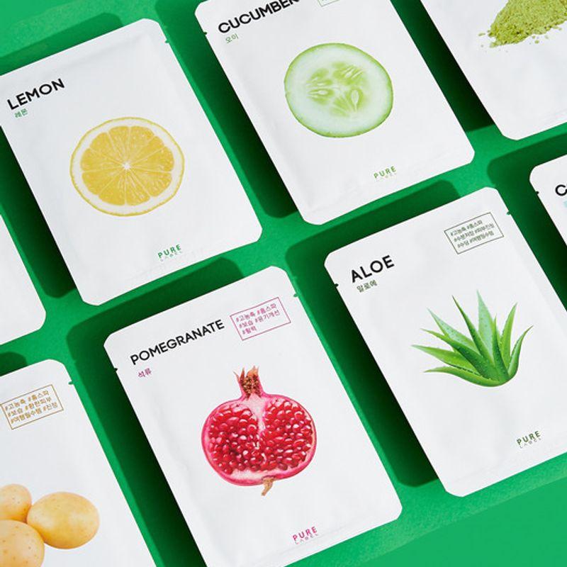 PURELABEL Sheet Mask 7 types (10ea) pomegranate