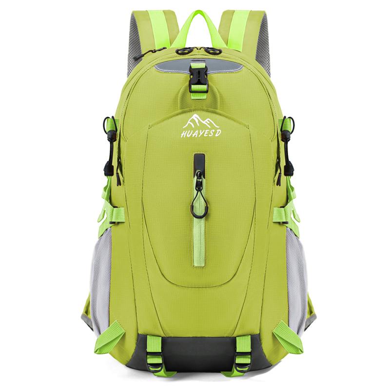 Outdoor Hiking Backpack with Mesh Side Pockets and Adjustable Straps for Adventure and Travel