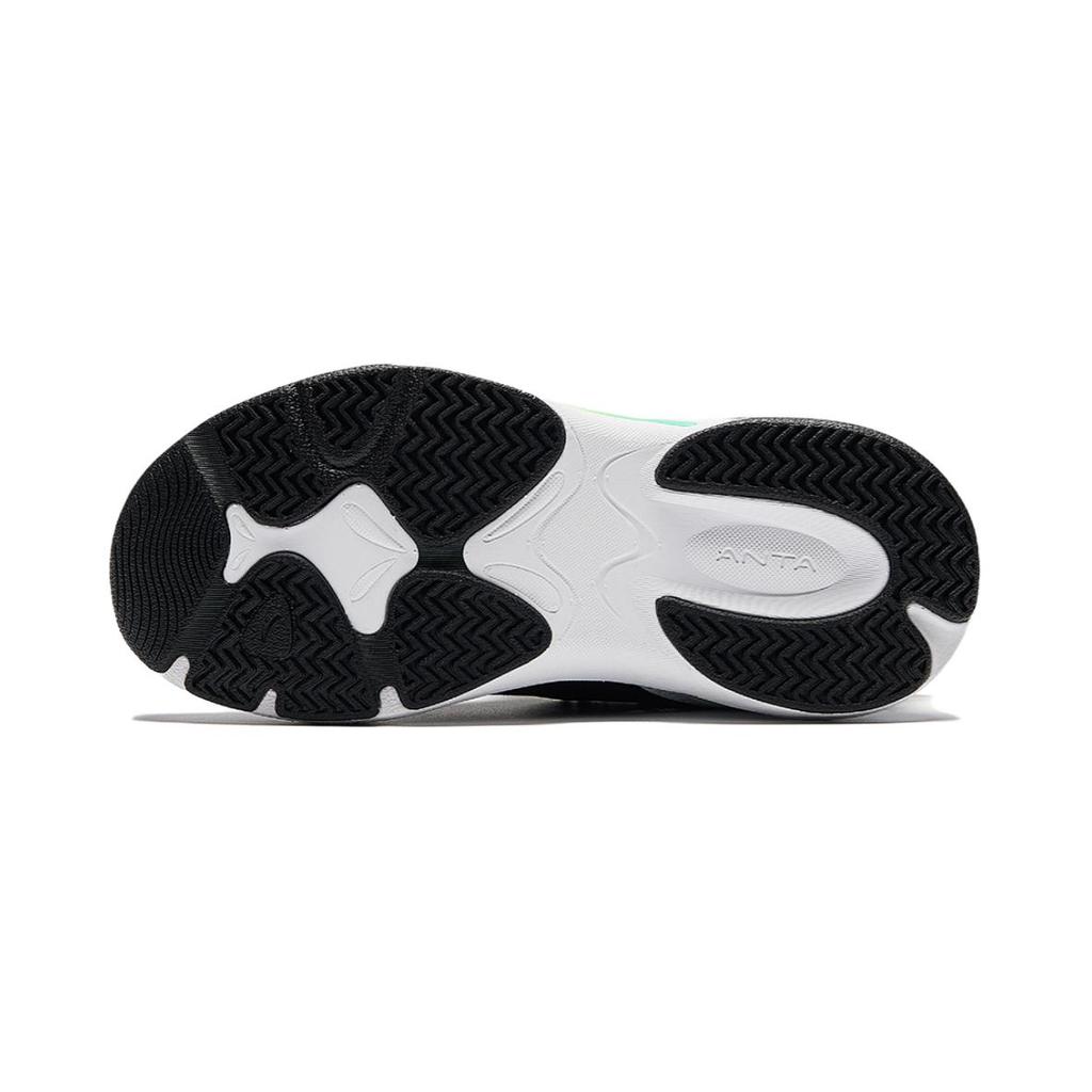 Anta Comfortable Non-Slip Kids Casual Shoes Kids Sneakers Black White Blue 312429921-1