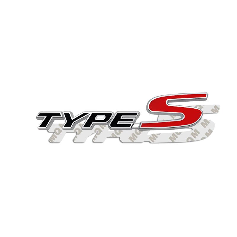 

Car Accessories Metal Type S Emblem Rear Trunk Body Typer Badge Sticker For Honda Acura Accord Civic Spirior Odyssey Mugen