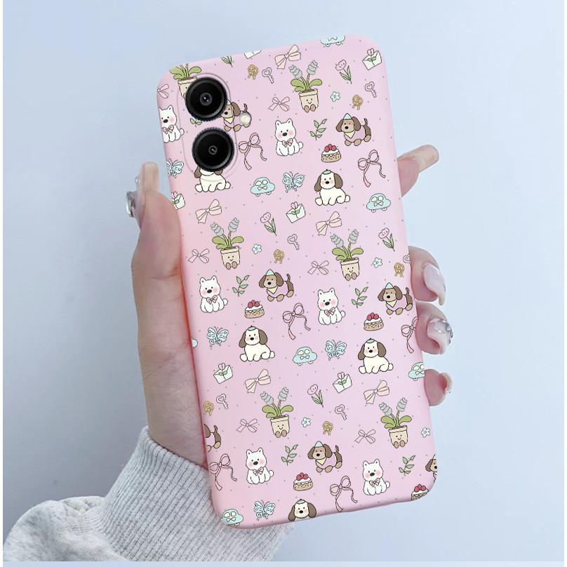 For Samsung Galaxy A06 Casing A065 SM-A065F A06 4G GalaxyA06 Cover Cute Astronaut Panda Flowers Pattern Candy Soft Silicone Case