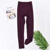 Men's Lyocell Cotton Wool Base Layer Pants - Thin, Warm, Long Pants for Autumn and Winter