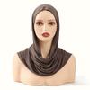 Modal Jersey Instant Hijab Cotton Stretch Hijab Caps Classic Headscarf  for Women