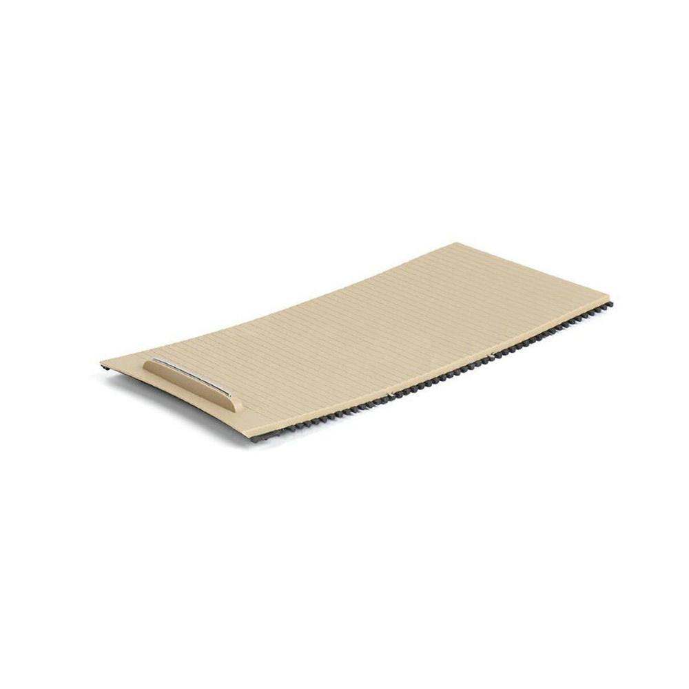 For 09-13 Buick LaCrosse Beige Center Console Roller Blind Cover + Plating Trim