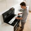 Magnetic Shelf For Stove Extendable Metal Space Saving Condiment Shelf Over Oven Seasoning Rack For Seasoning Oil Bottles