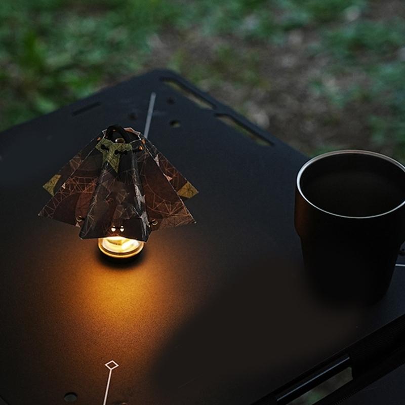 Folding Umbrellas Tent Light Shade Portables Outdoor Umbrellas Tent Lampshades for Outdoor Camping Hiking