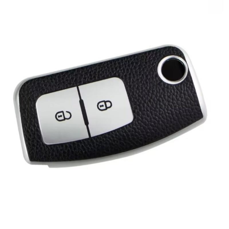 For Ford Focus 2 Mondeo Fiesta Galaxy C-MAX TPU Leather Flip Folding Remote Control Car Key Shell Key Fob Case