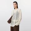 JNBY 2025 Summer Pullover Round Neck Knit Top