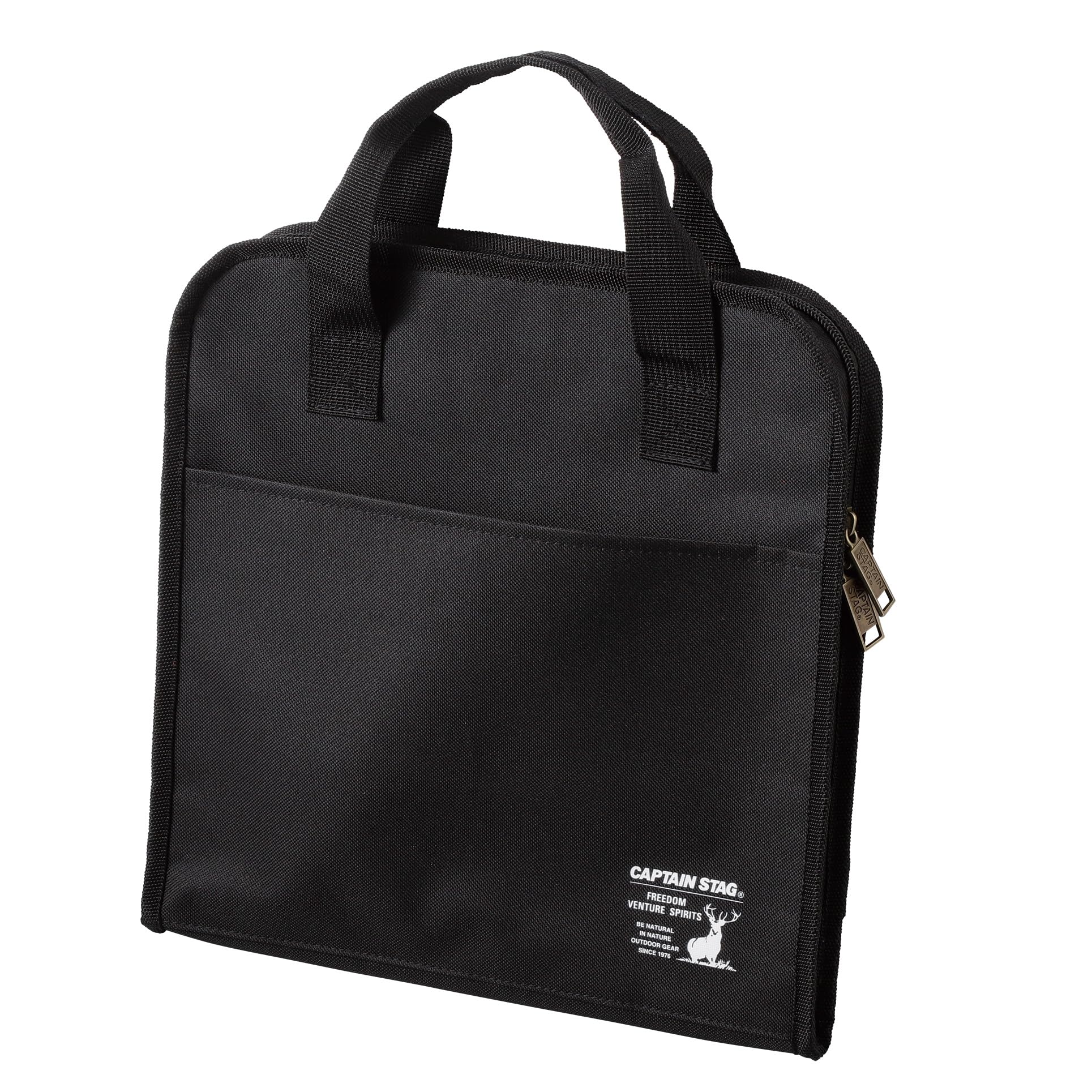 

Captain Stag (CAPTAIN STAG) Outdoor Multi-Griddle Round Grill Bag for 25cm Grills, Cushioned Storage Bag with Pocket, Black (UG-1599)