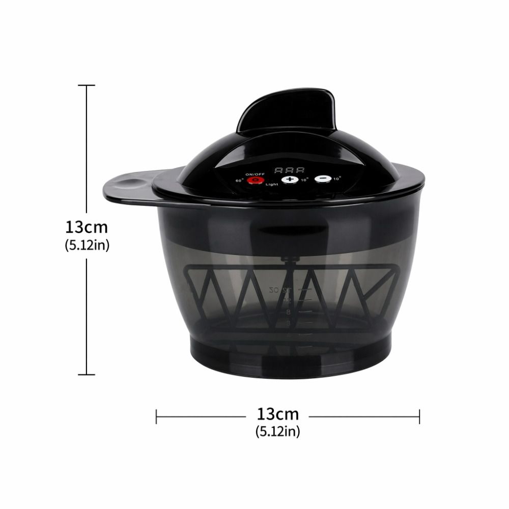 Portable Electric Hair Mixer Rechargeable Hair Dye Mixer Hair Color Mixing Bowl  Home Hair Salon