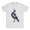 Vintage Voted Number 1 Australian Magpie TShirt for Unisex Round Neck 100 Cotton T Shirt Short Sleeve Tees Gift Idea Clothes