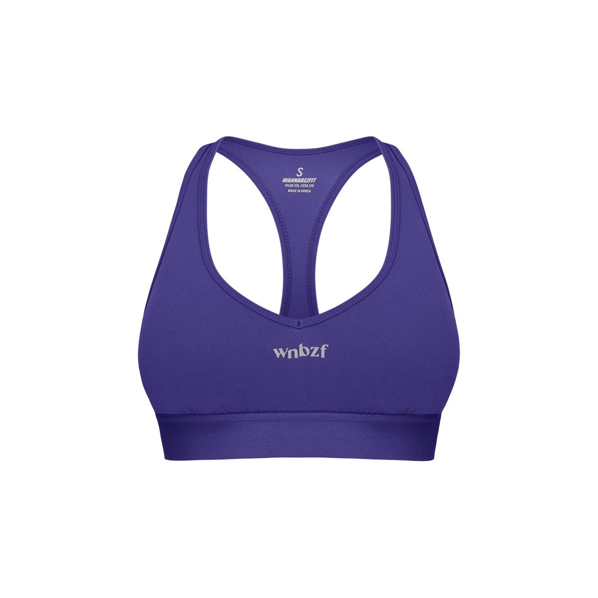 Wannabes Fit Demi Bra Top Midnight Blue Midnight Blue / Small