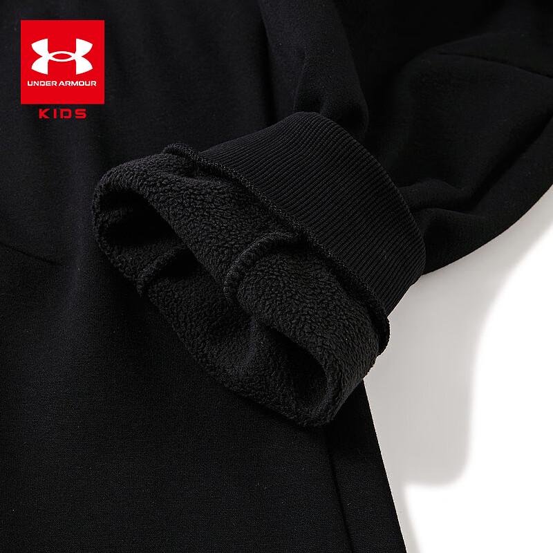 Under Armour Girls' Fleece Lined Single-Side Zipper Sport Pants