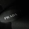 Pristine PRADA Boots Monolith Chelsea Shoes with Thick Soles Leather Mens 10 2UG007 Used
