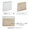 Kokuyo Pouch Pen Large A5 with Inner Oshikatsu Bag-in-Bag Case, Capacity, Size, Transparent, Case, Peep, F-VBF243-5