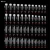 288 Pcs Nail Forms Set Nail Extension Molds Nail Forms Manicure Supplies