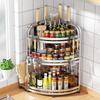 3-Tier 316 Stainless Steel Kitchen Countertop Corner Shelf