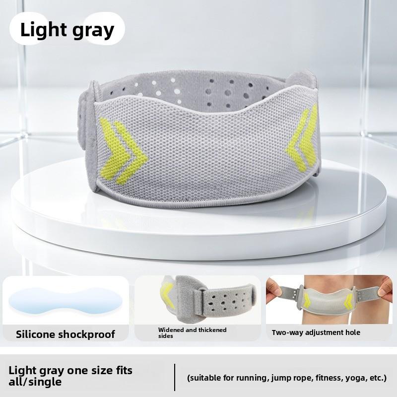 Silicone Shock-absorbing Anti-slip Breathable Pressure-relieving Running Fitness Basketball Sports Protection Patellar Guard for Knees