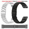 22mm 26mm Hurtigfeste Metallreim For Garmin Fenix 8 47mm/Fenix E/Fenix 6 Pro/6/7/7 Pro/5 Plus Smartklokke Stianless Stålreim