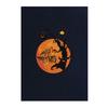 Enchanting 3D Halloween Greeting Card Halloween Popup Greeting Card Scarecrows Pumpkins 3D Eerie Party Decoration Gift