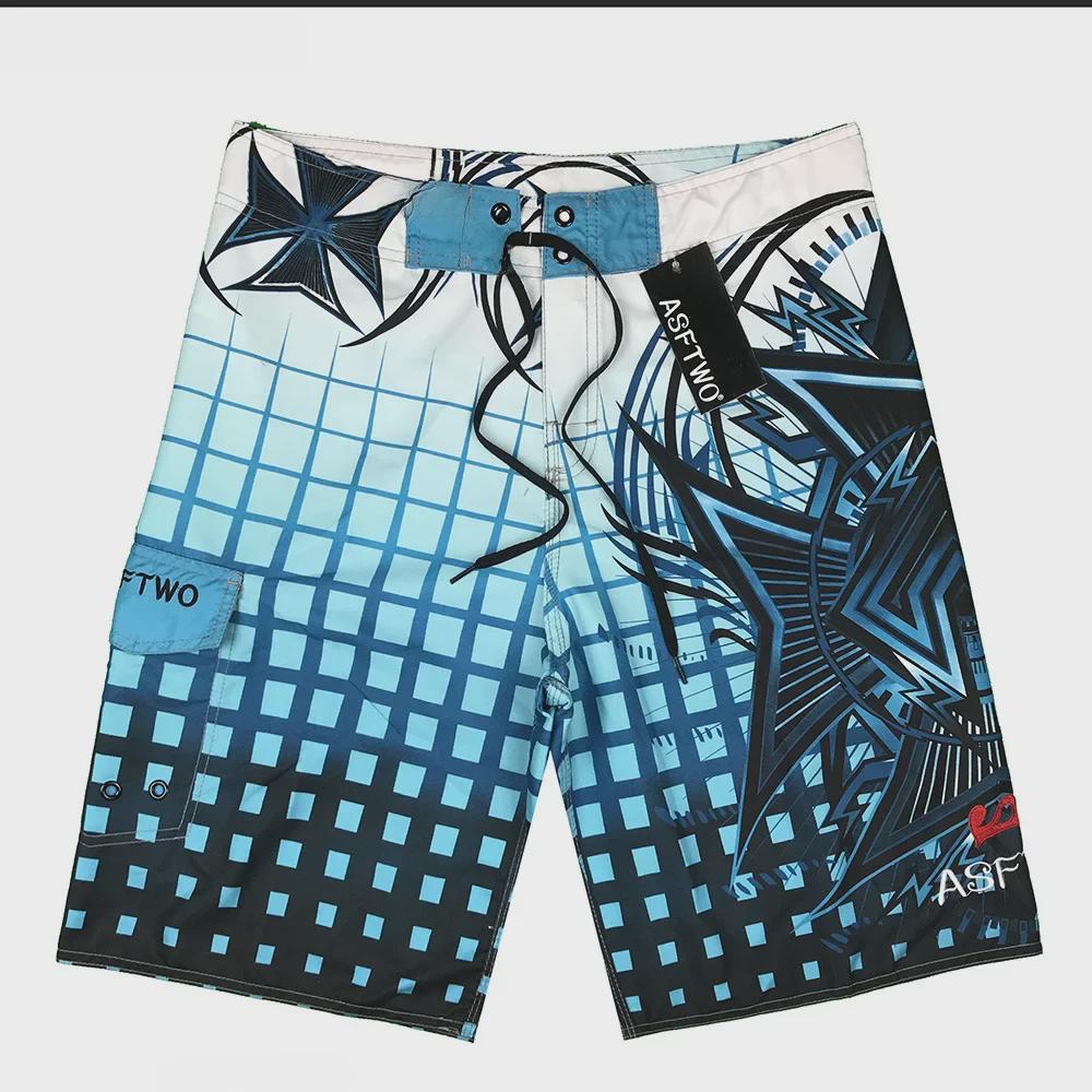 Men's Quick-Dry Plaid Beach Shorts - 2023 Summer Travel Collection (4 Colors)
