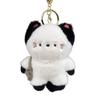 Travel Kitten Cat Plush Keyring Bell Plush Cat Doll Keychain Plush Cat Bag Pendant  Female Girls