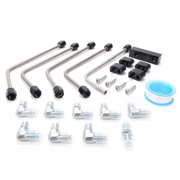 

Stainless Steel Coolant Steam Crossover Pipe Kit for LS Engines (LS1, LS2, LS3, LS6, LS7, LSX) None
