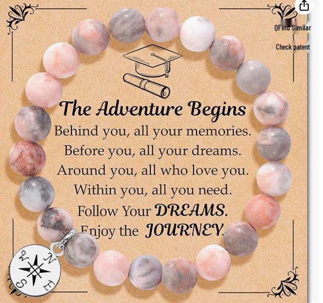 Unisex White & Turquoise Volcanic Stone Beaded Bracelet - Women's Fashion Trend.