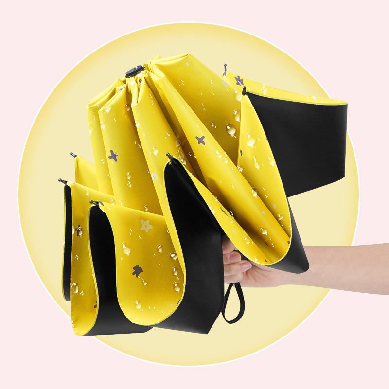 Umbrella Cartoon Sunshine and Sunshade Dual-purpose Vinyl Sunscreen and UV Protection Second Batch Automatic Tri-fold Umbrella Manufacturer