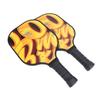 1 Pair Pickle Ball Paddle Lightweight Fiberglass Pickle Ball Racket Set for Practices Exercises