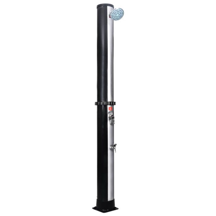 VidaXL Outdoor Solar Shower with Shower Head and Tap 40 L 92391